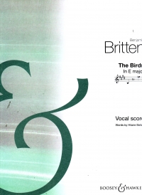 Birds Britten Key E Sheet Music Songbook