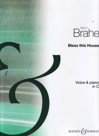 Bless This House Brahe Key C Sheet Music Songbook