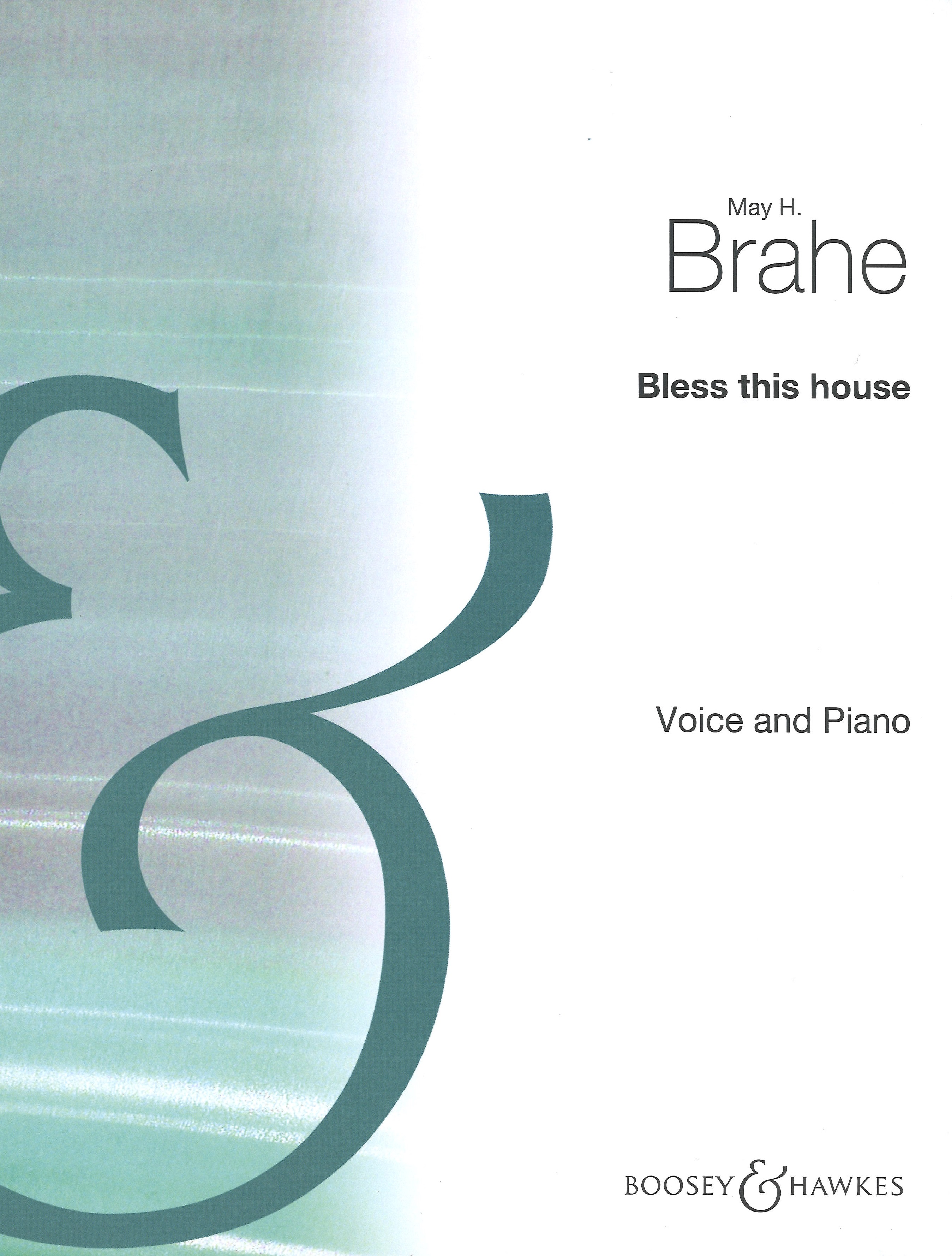 Bless This House Brahe Key Eb Medium Voice Sheet Music Songbook