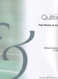 Fair House Of Joy Db Major Quilter Voice & Piano Sheet Music Songbook