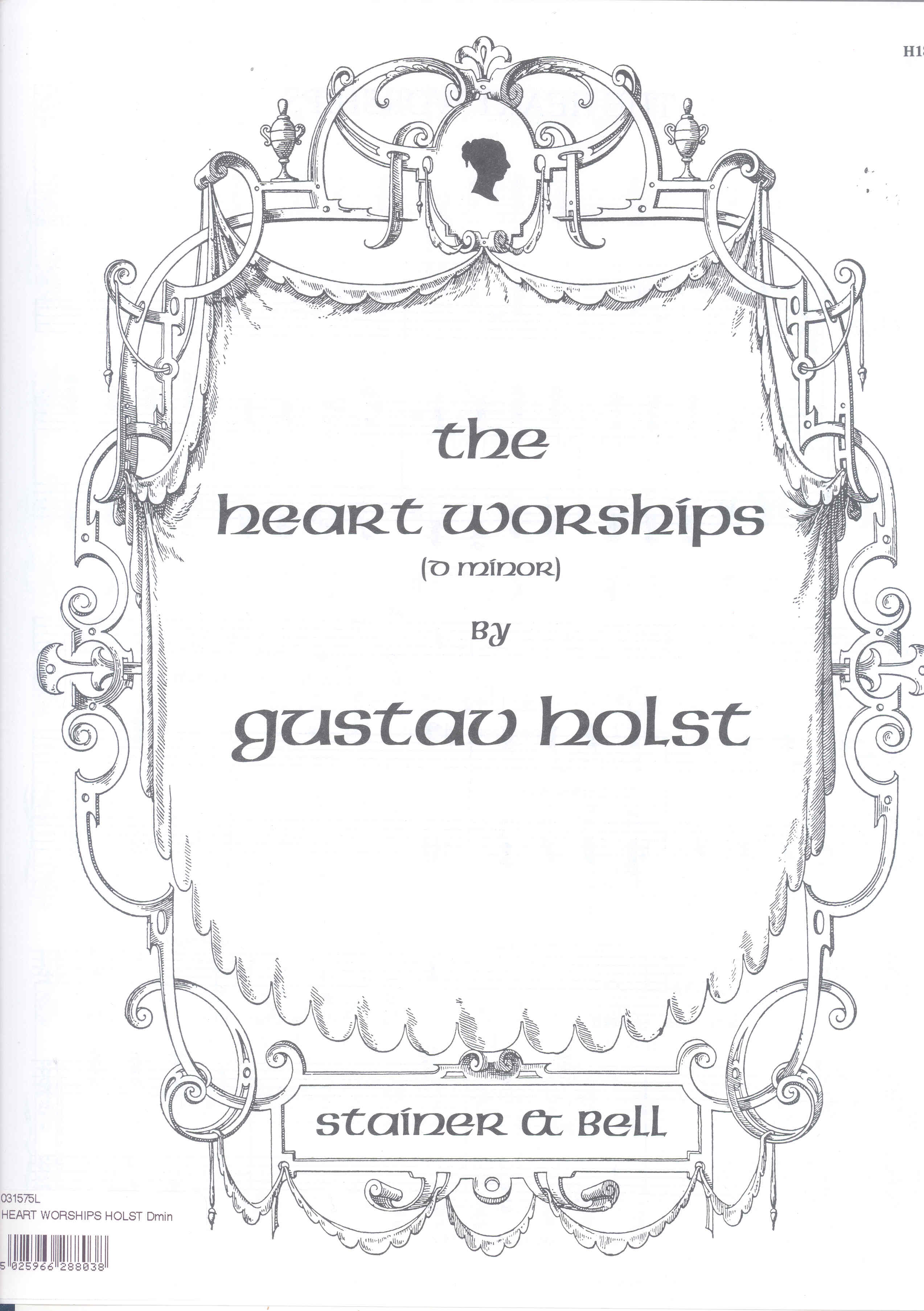 Heart Worships Holst Dmin Sheet Music Songbook