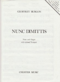 Nunc Dimittis Burgon (tinker Tailor Soldier Spy) Sheet Music Songbook