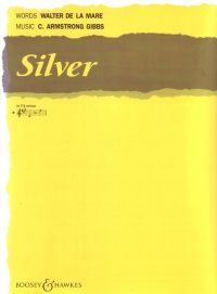 Silver Armstrong Gibbs Key F# Minor Sheet Music Songbook
