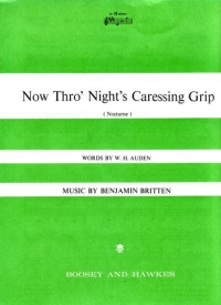 Now Thro Nights Caressing Grip Britten Key Cmin Sheet Music Songbook