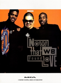 Now That We Found Love Heavy D Sheet Music Songbook