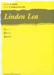 Linden Lea Vaughan-williams Key G Sheet Music Songbook