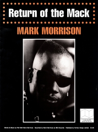 Return Of The Mack Mark Morrison Sheet Music Songbook