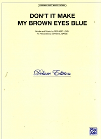 Dont It Make Your Brown Eyes Blue Crystal Gale Sheet Music Songbook