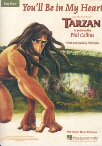 Youll Be In My Heart (tarzan) Phil Collins Easy Sheet Music Songbook