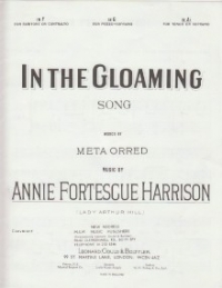 In The Gloaming Harrison Key Ab Sheet Music Songbook