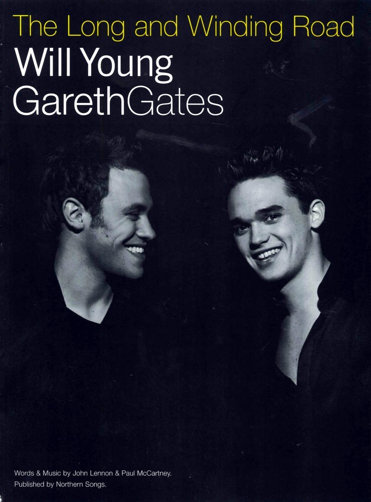 Long & Winding Road Gareth Gates/will Young Sheet Music Songbook