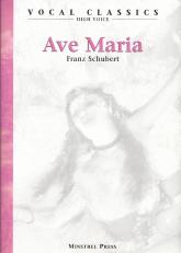 Ave Maria Schubert High Masterpiece Edition Sheet Music Songbook