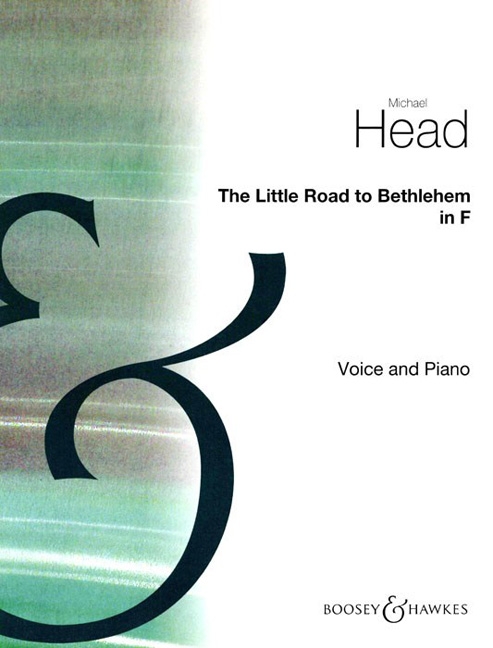 Little Road To Bethlehem Head Key Of F Sheet Music Songbook