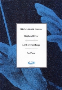 Lord Of The Rings Theme For Piano Solo Oliver Sheet Music Songbook