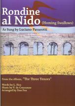 Rondine Al Nido (homing Swallows) Pavarotti Sheet Music Songbook