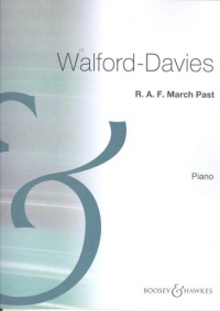 Raf March Past Walford Davies Piano Solo Sheet Music Songbook