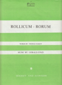 Rollicum-rorum Finzi Key D Sheet Music Songbook