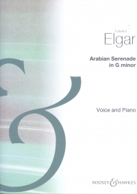 Arabian Serenade Elgar Key Gmin Voice & Piano Sheet Music Songbook