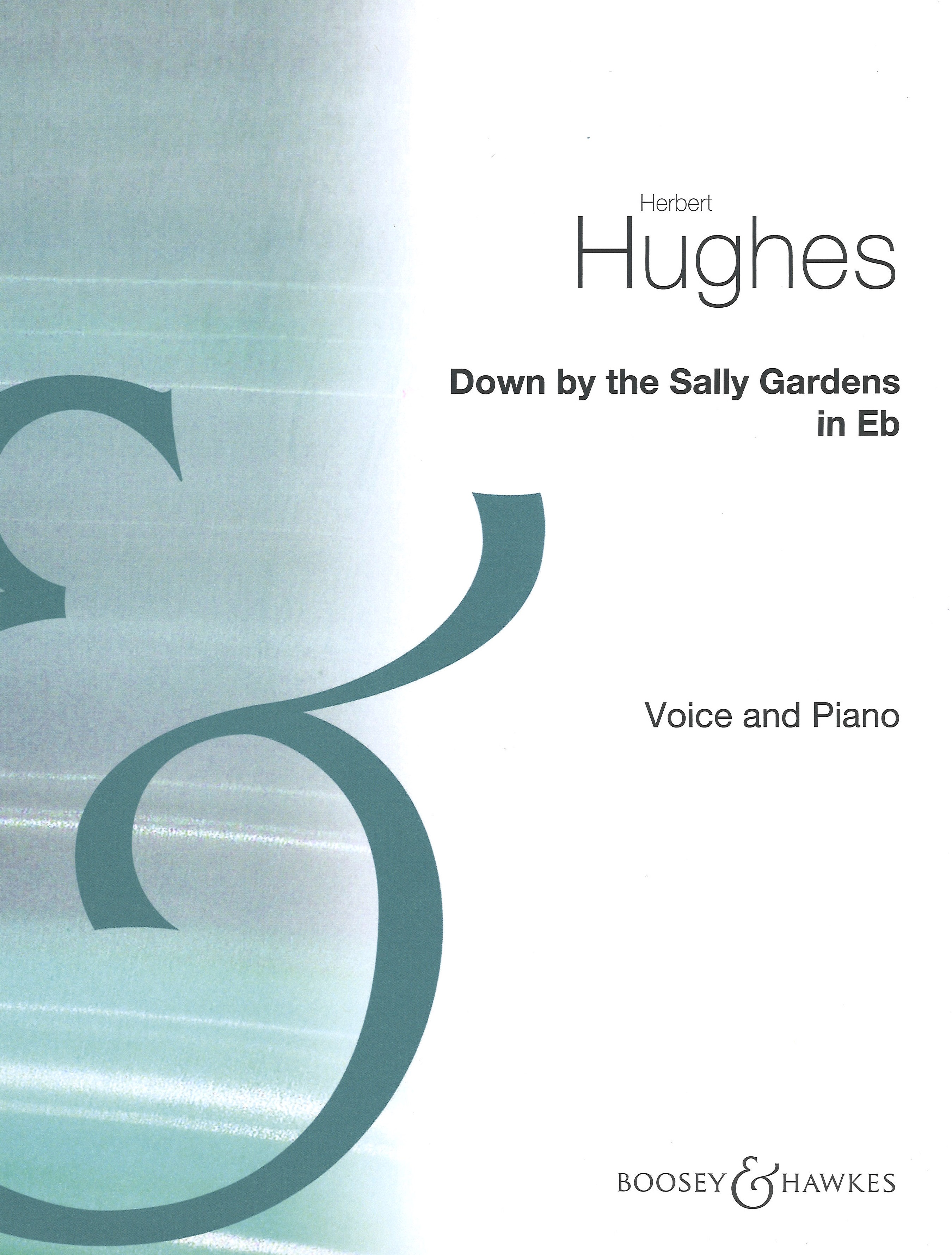 Down By The Sally Gardens Hughes Key Eb Sheet Music Songbook