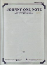 Johnny One Note - Rodgers & Hart Sheet Music Songbook