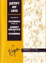 Justify My Love - Madonna Sheet Music Songbook