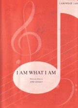 I Am What I Am Jerry Herman Sheet Music Songbook
