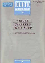 Animal Crackers In My Soup - Curly Top Sheet Music Songbook