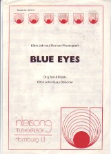 Blue Eyes - Elton John Sheet Music Songbook