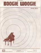 Boogie Woogie (original) Smith Piano Solo Sheet Music Songbook