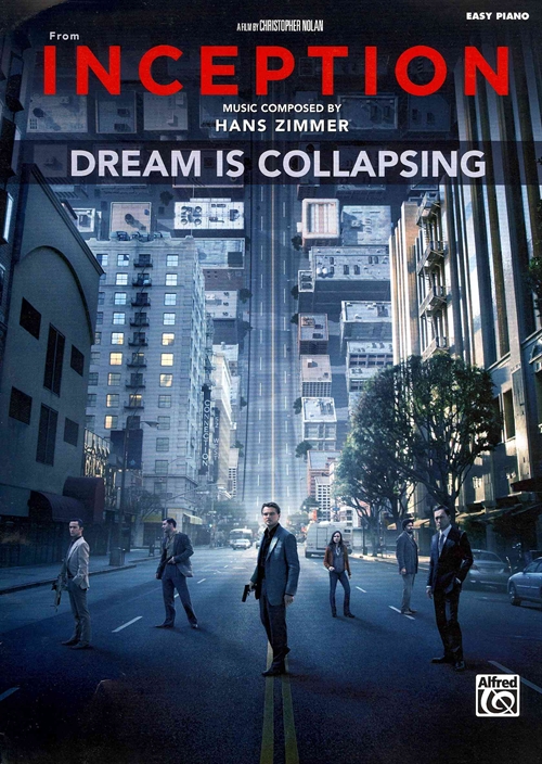Inception Dream Is Collapsing Zimmer/coates Piano Sheet Music Songbook
