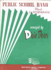 Rosenkranz/dean Public School Band Accordion Sheet Music Songbook