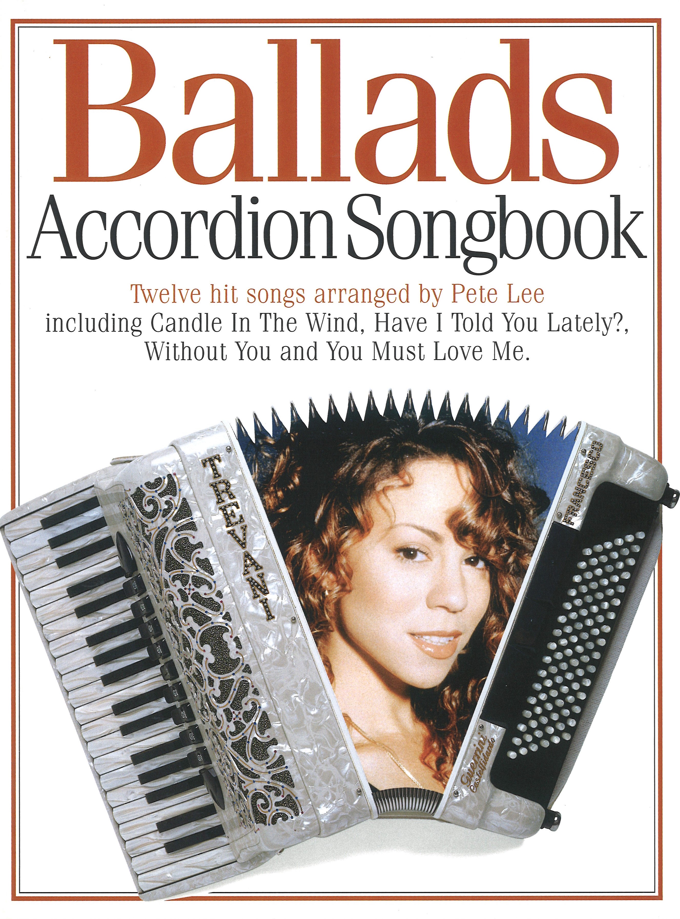 Accordion Songbook Ballads Sheet Music Songbook