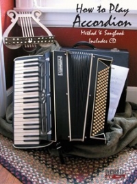 How To Play Accordion Method & Songbook Book & Cd Sheet Music Songbook