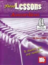 First Lessons Accordion Book + Audio Gary Dahl Sheet Music Songbook