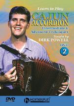 Learn To Play Cajun Accordion No 2 Powell Dvd Sheet Music Songbook