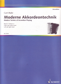 Modern Technic Of Accordion Playing Book 2 Sheet Music Songbook