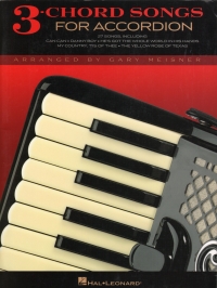 3 Chord Songs For Accordion Meisner 27 Songs Sheet Music Songbook