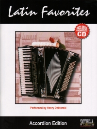 Latin Favorites Accordion Doktorski Book & Cd Sheet Music Songbook