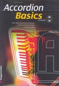 Accordion Basics Kraus Book & Cd Sheet Music Songbook