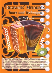 Beginners Melodeon Tunes & Techniques Mallinson Sheet Music Songbook