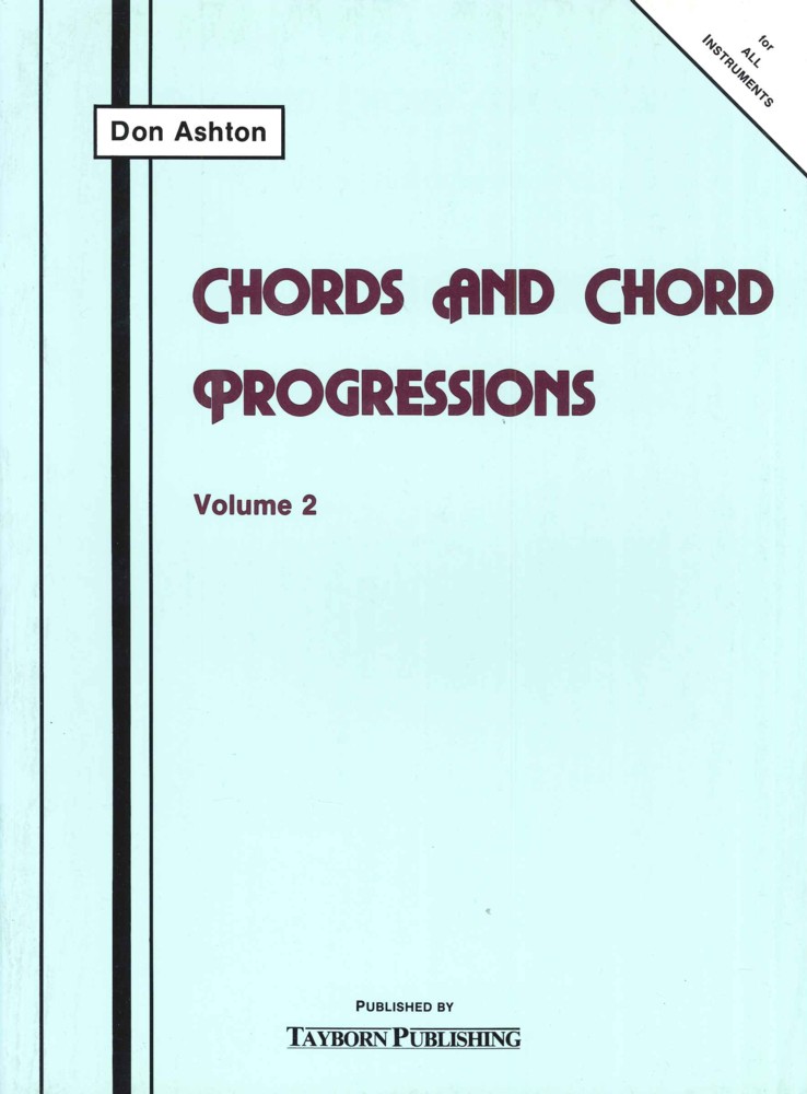 Chords & Chord Progressions Book 2 Ashton Sheet Music Songbook