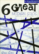 Six Great Modern Solos (bass) Glantz Sheet Music Songbook