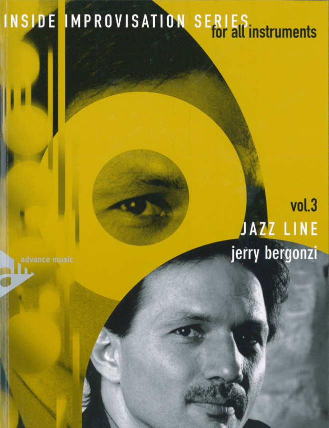 Inside Improvisation 3 Jazz Line Bergonzi + Cd Sheet Music Songbook
