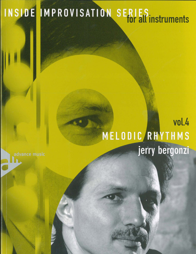 Inside Improvisation 4 Melodic Rhythms Bergonzi+cd Sheet Music Songbook