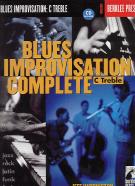 Blues Improvisation Complete C Treble Sheet Music Songbook