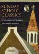 Sunday School Classics Bb Insts Curnow Book & Cd Sheet Music Songbook