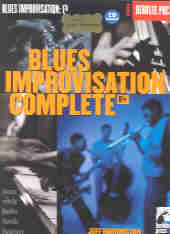 Blues Improvisation Complete Eb Book & Cd Sheet Music Songbook