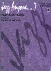 Jazz Anyone Book 1 Play & Learn Teachers Bk & Cds Sheet Music Songbook