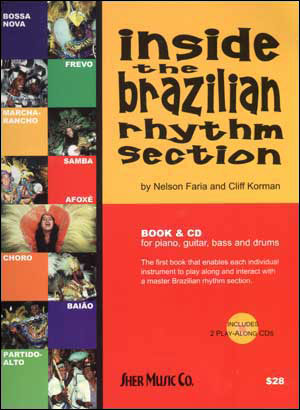 Inside The Brazilian Rhythm Section Faria Bk & Cd Sheet Music Songbook