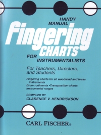 Handy Manual Fingering Charts Hendrickson Sheet Music Songbook